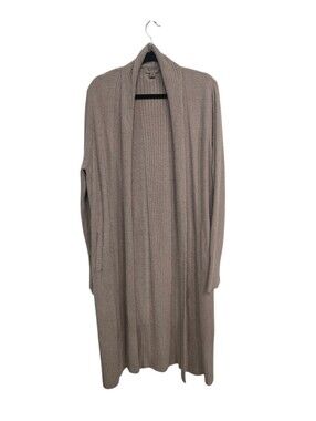 Barefoot Dreams CozyChic Lite Taupe Duster Cardigan
